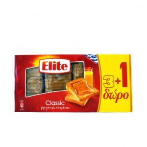 Greek wheat rusks ELITE 4X125gr