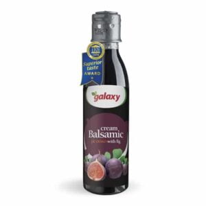 Greek balsamic vinegar w fig syrup 250ml in glass bottle GALAXY
