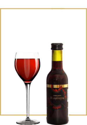 Greek dry red wine Merlot 12X750ml ILIOGENNITOS MESIMVRIA