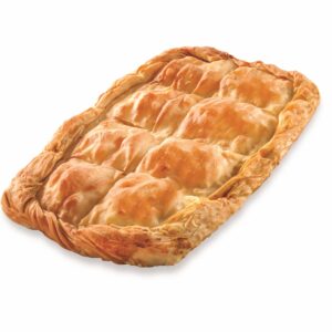 Greek frozen squared spin-cheese pies 6X2kg 8pcs/item STS (XO-010)