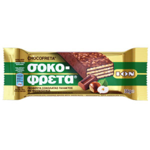 ION SOKOFRETA waffer w hazelnuts 20x38gr