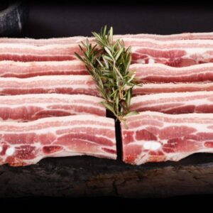 Frozen sliced marinated pork belly chops LAF 5kg/case code 911001222