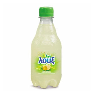 Greek fizzy lemon drink LOUX 12x330ml pet bottle