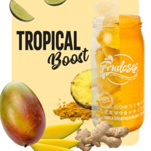 Frozen TROPICAL BOOST SMOOTHIE FRUDOSE 12X140gr
