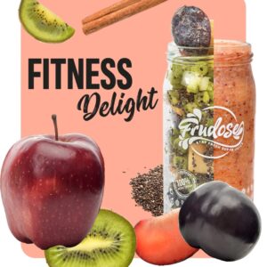 Frozen FITNESS DELIGHT SMOOTHIE FRUDOSE 12x140gr