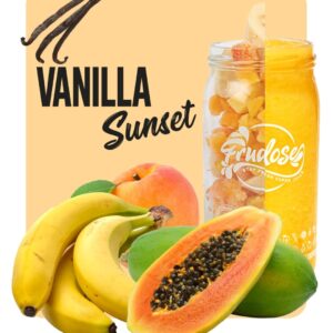 Frozen VANILLA SUNSET SMOOTHIE FRUDOSE 12x140gr