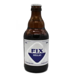 Greek beer FIX HELLAS 20x330ml glass bottle