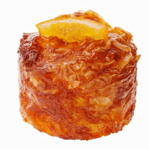 Greek frozen individual ORANGE BOMB cake 12pcs/case 160gr ZS code 51036
