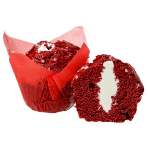 Greek style RED VELVET muffin 16pcs/case 110gr ZOOMSERIE code 57132
