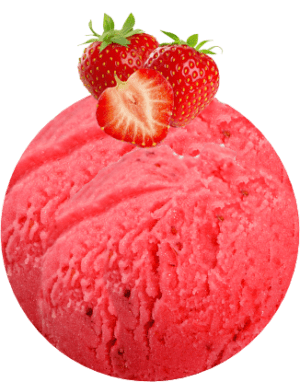 Greek STRAWBERRY GRANITA ice cream 3,8kg/case ZOOMSERIE code 75053