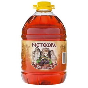 Greek red vinegar METEORA 5lit pet