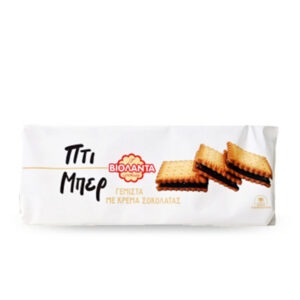 Greek traditional stuffed biscuits w chocolate PETIT BEUR VIOLANTA 12x215gr