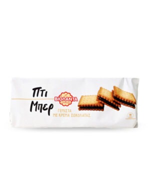 Greek traditional stuffed biscuits w chocolate PETIT BEUR VIOLANTA 12x215gr