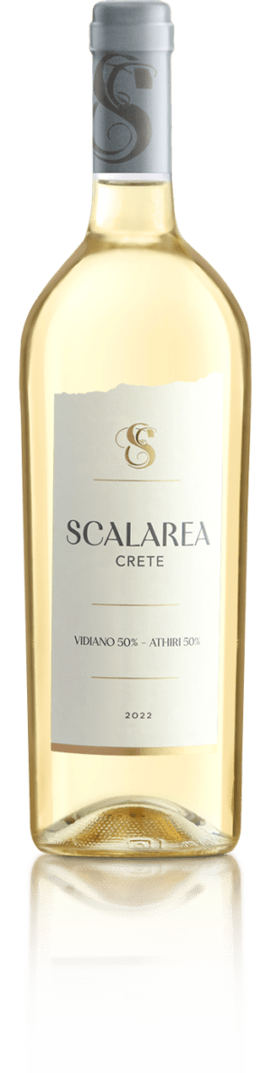 Greek white wine SCALAREA BOUTARI Vidiano-Athiri from Crete 6x750ml