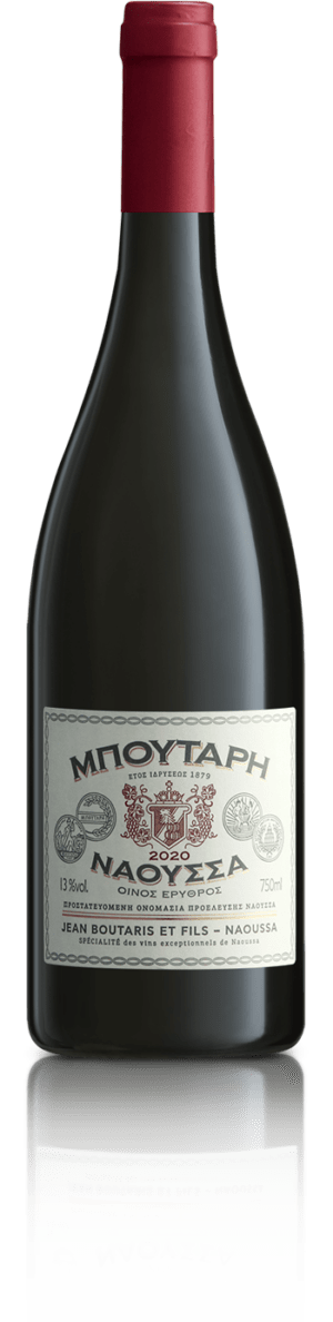 Greek red wine (12 months oak barrels aged) NAOUSSA BOUTARI xinomavro 12x750ml