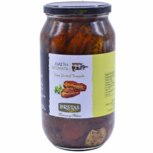 Greek sundried tomatoes BRETTAS 3lt glass jar