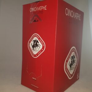 Greek red wine Moschofilero OINOLATRIS 5lt carton bag NEMEA