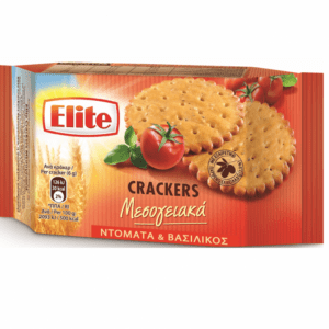 Greek crackers MEDITERRANEAN ELITE w tomato-basil 3x105gr