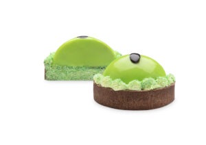 Frozen individual PISTACHIO TWINS tart 12x110gr PP code 124051