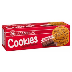 Greek style COOKIES CHOCOLATE PAPADOPOULOU 12x180gr