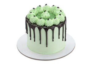 Frozen round FANCY PISTACHIO cake PAPA code 170122