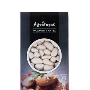 Packaged Greek GIANT (gigantes) beans AGROTOPOS 400gr