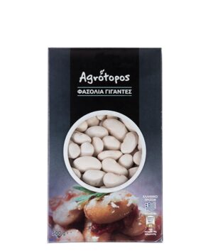 Packaged Greek GIANTS (gigantes) beans AGROTOPOS 400gr