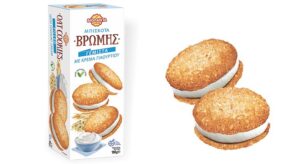 Greek oat COOKIES VIOLANTA filled w yoghurt 200gr code
