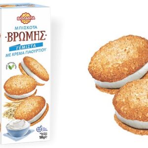 Greek oat COOKIES VIOLANTA filled w yoghurt 200gr code