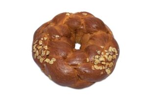 Greek traditional frozen Easter delight packaged wheel TSOUREKI 8x450gr/case ZF code 1084