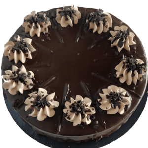 Greek style frozen Gateux mousse chocolate cake approx. 1,250kg ZF code 516MC