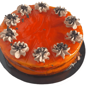 Greek style frozen Gateux orange/choco cake approx. 1.250kg ZF code 516OC