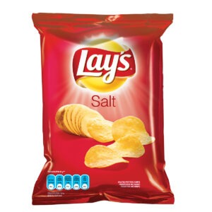 Greek chips LAY'S SALT 25x100gr