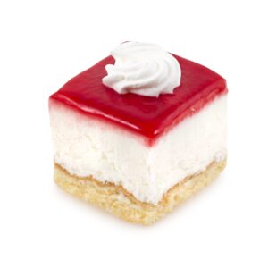 Frozen mini STRAWBERRY cake 54pcsx40gr/case PP code 135006/134014