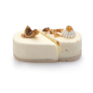 Frozen individual FIG and MADAGASCAR VANILLA cake 24x90gr PP code 111032