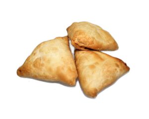 Greek style frozen mini triangle cheese pies 6kg/case PBF code 17800