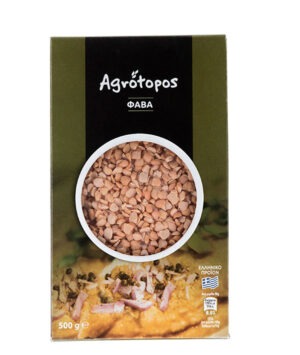Greek production SPLIT PEAS (fava) 500gr AGROTOPOS
