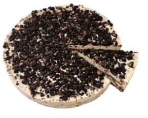 Greek frozen rounded birthday cake OREO 1.3kg/unit ZF code AG5105034