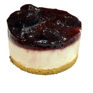 Greek frozen individual rounded CHEESE CAKE cake 12x160gr/case ZF code AG5318493