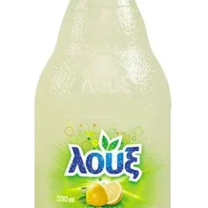 Greek fizzy lemonade drink LOUX 12x330ml pet bottle