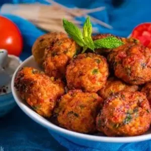 Greek style frozen tomato croquettes (balls) 7x1kg/case code 379
