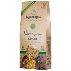 Packaged premium recipe BULGUR w quinoa AGROTOPOS 250gr