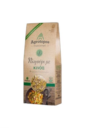 Packaged premium recipe BULGUR w quinoa AGROTOPOS 250gr