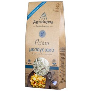 Packaged premium recipe MEDITERRANEAN RISOTTO AGROTOPOS 220gr