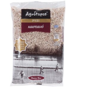 Greek production BROWN RICE AGROTOPOS three colours 500gr