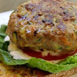 Greek style frozen vegetarian burger 7x1kg/case ZF code 493
