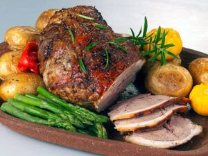 Greek frozen lamb marinated boneless leg chops LAF 5kg/case code 911001217
