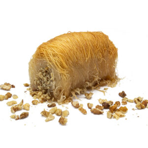 Greek style frozen VEGAN KADAIFI in tray w syrup 20pcs/tray PASTI code AG 4853197