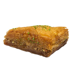 Greek style frozen VEGAN BAKLAVA in tray w syrup 16pcs/tray PASTI code AG5541577