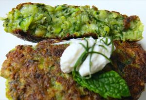 Greek style frozen zucchini croquettes (balls) 7x1kg/case code ZF code 495